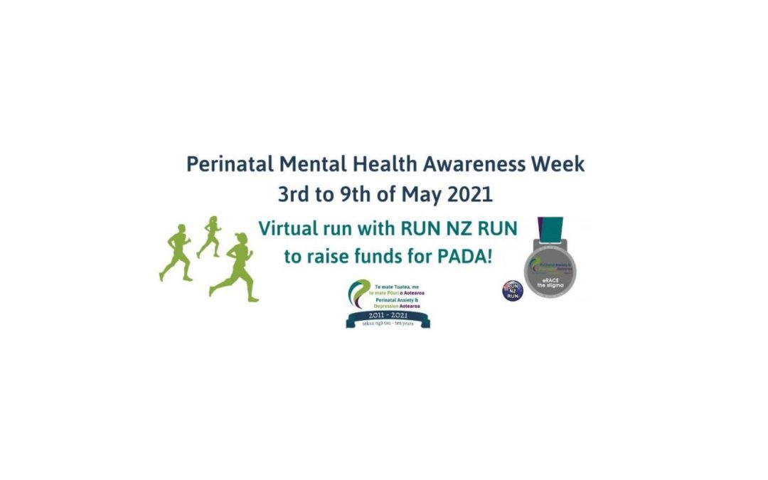 Run or Walk 5/10km for PADA in Perinatal Mental Awareness Health Week 2021