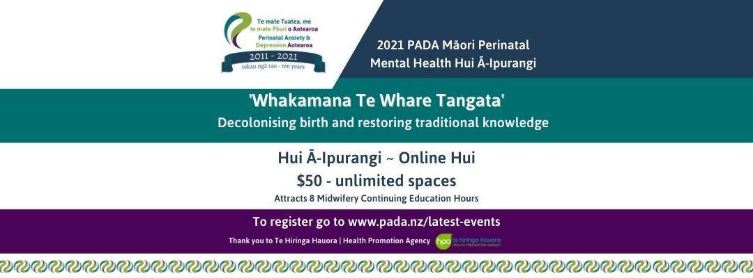 Māori Perinatal Mental Health Hui Ā-Ipurangi ~ Online Hui – 4 Noema November 2021