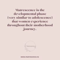 Matrescence transition to motherhood