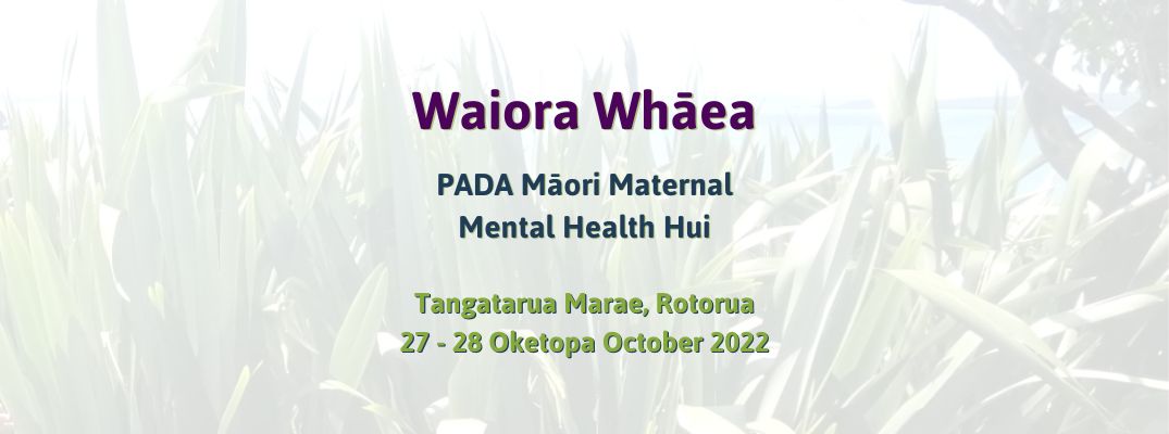 Read about Māori Maternal Mental Health Hui 2022 – Waiora Whāea