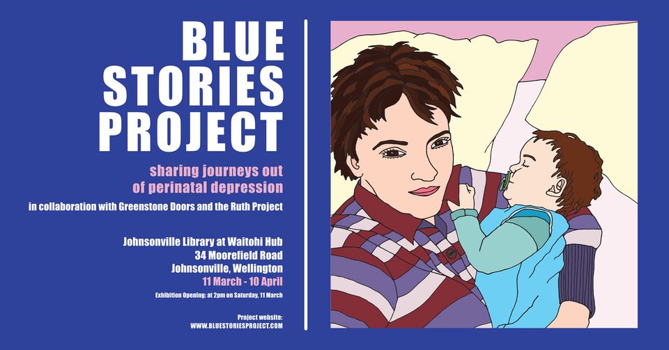 PADA supports Blue Stories Project: sharing journeys out of perinatal depression in Te Whanganui a Tara Wellington
