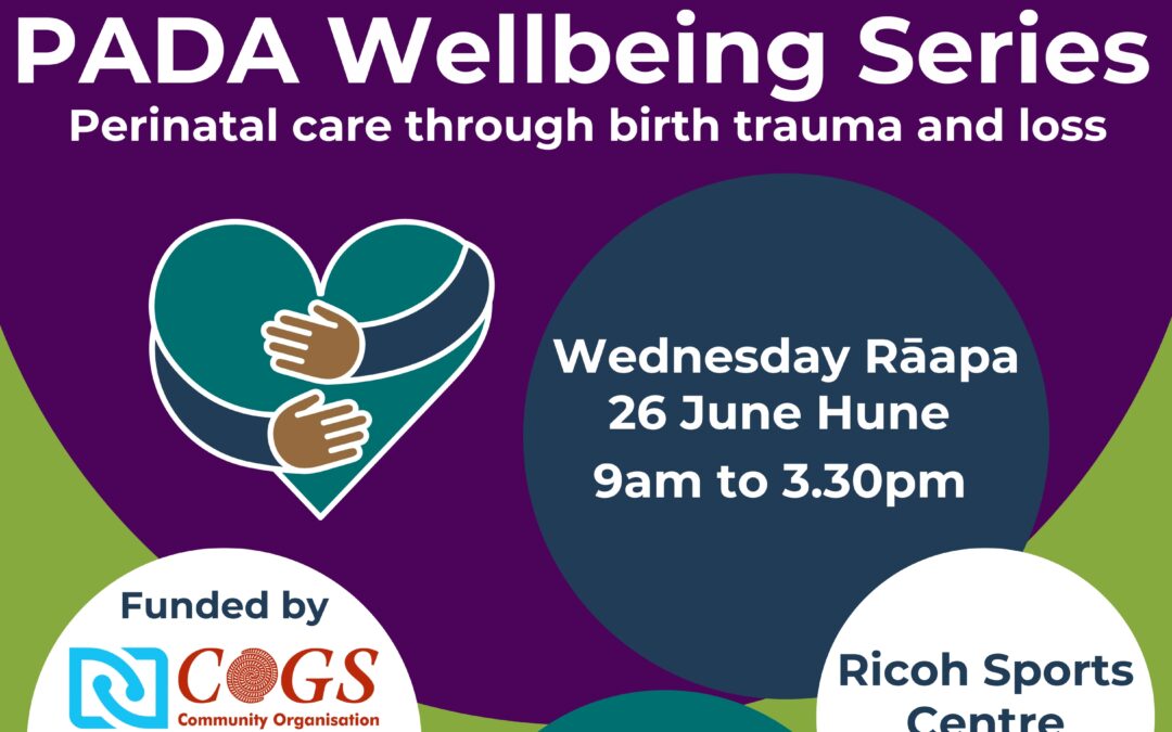 PADA Wellbeing Series – Lower Hutt – 26 June 2024