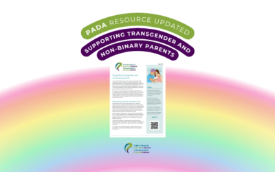 PADA Resource Updated | Supporting Transgender and Non-Binary Parents resource